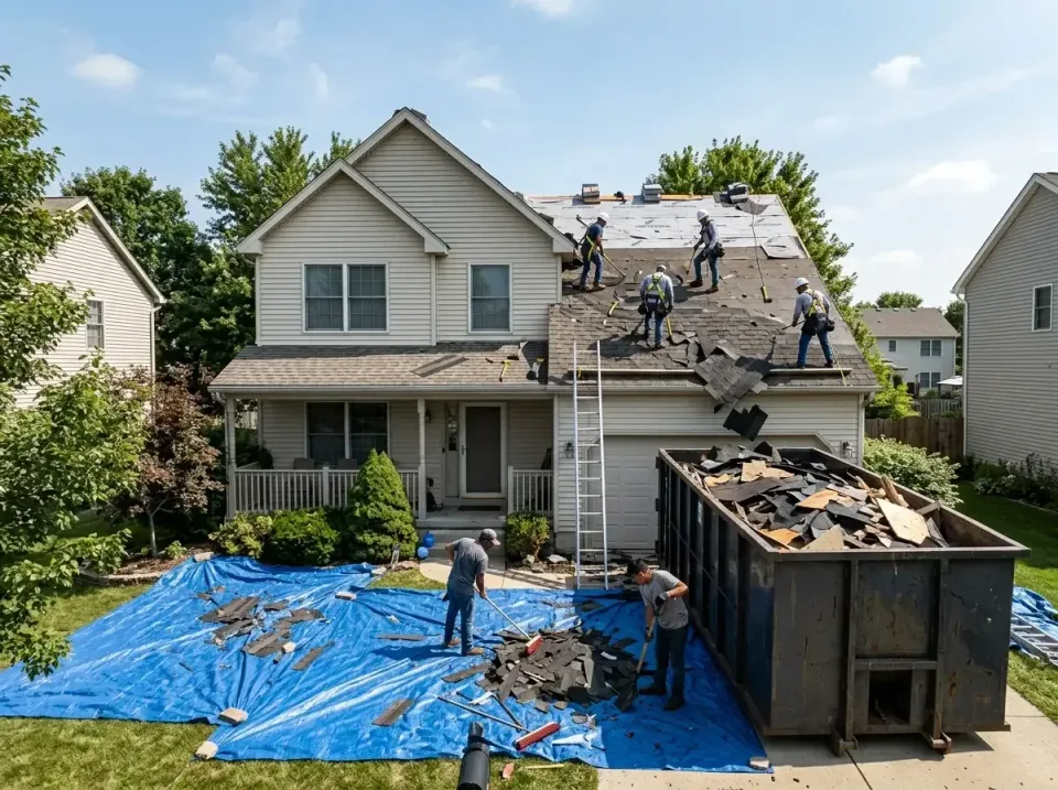 roof-replacement-debris-remova-004 — frequently asked questions, Cheapest Dumpster Rentals in West Monroe, LA